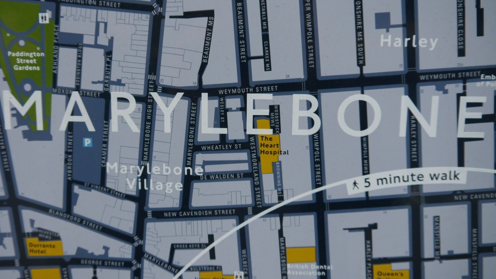Marylebone map